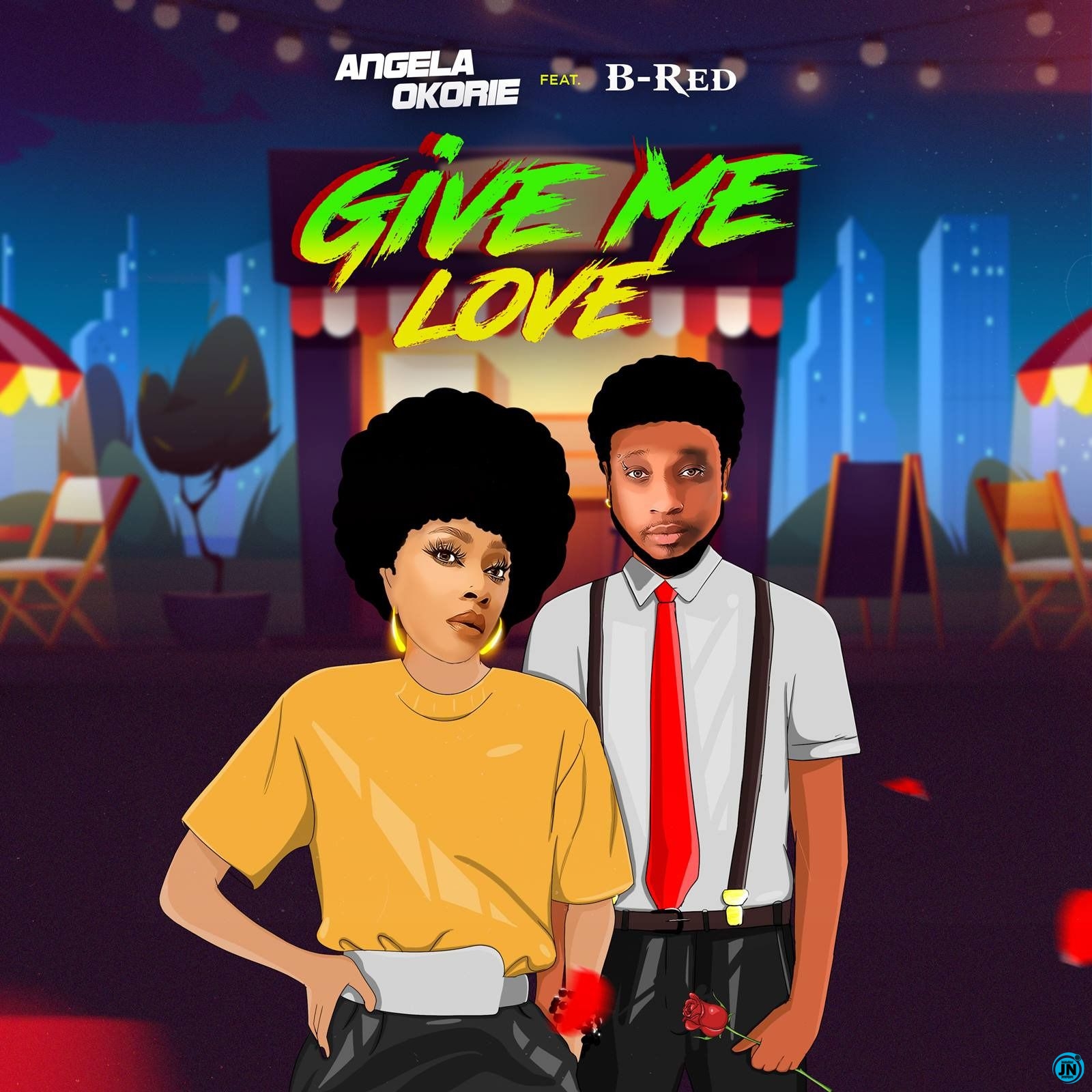 Angela Okorie - Give Me Love ft. B-Red   Mp3 Download lyrics