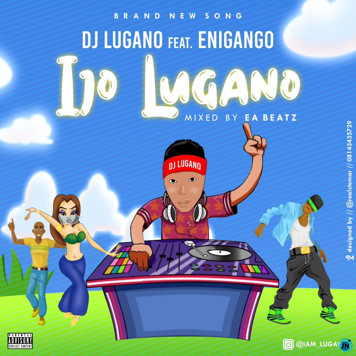 DJ Lugano - Ijo Lugano ft. Enigango   Mp3 Download lyrics
