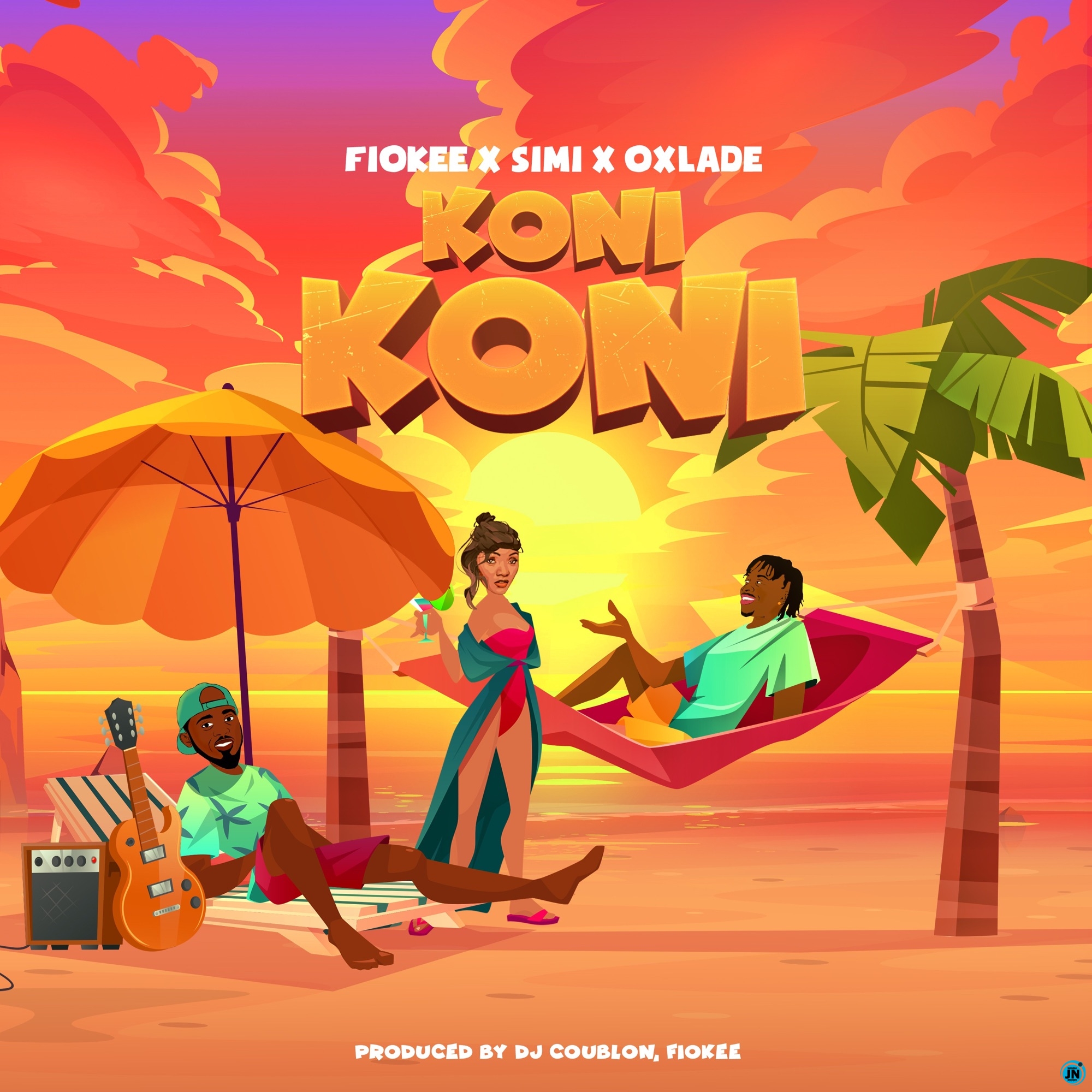 Fiokee - Koni Koni ft. Simi & Oxlade   Mp3 Download lyrics
