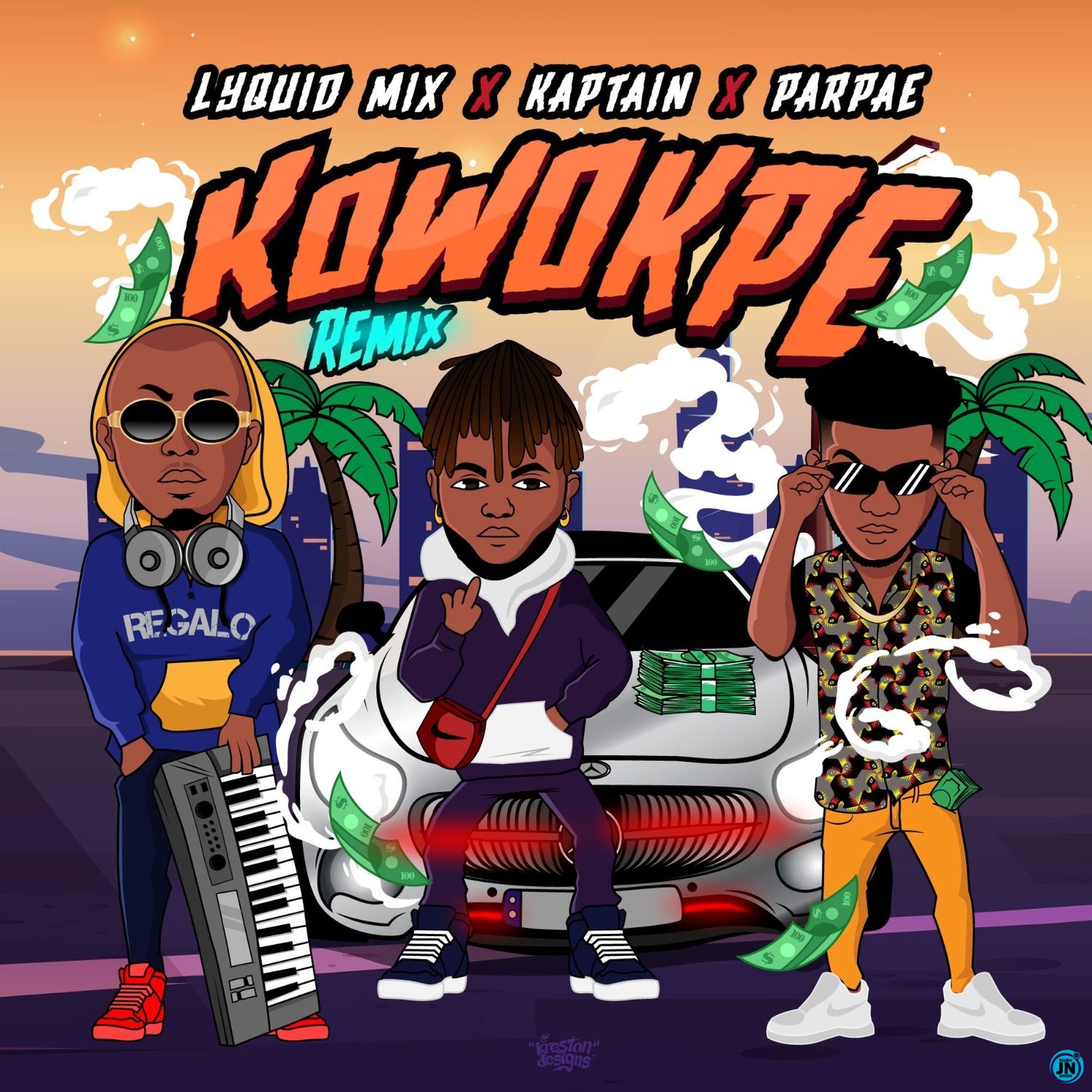 Lyquidmix - Kowokpe (Remix) Ft. Kaptain & Parpae   Mp3 Download lyrics